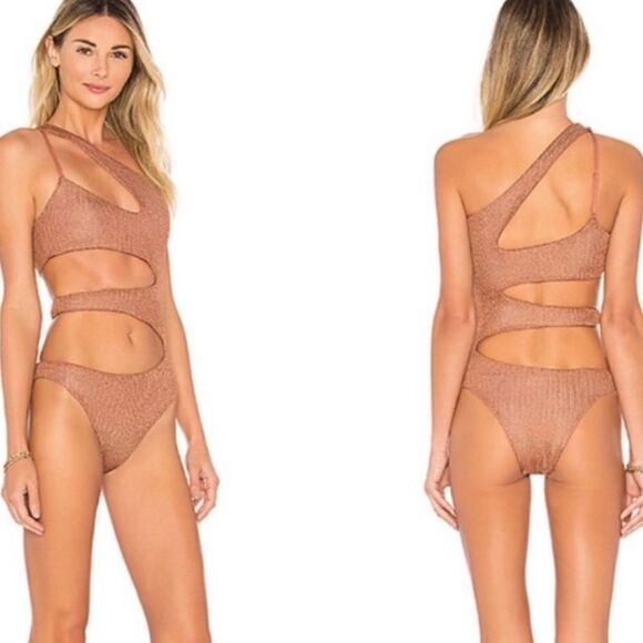 Blue life strappy one piece - Picture 1 of 5